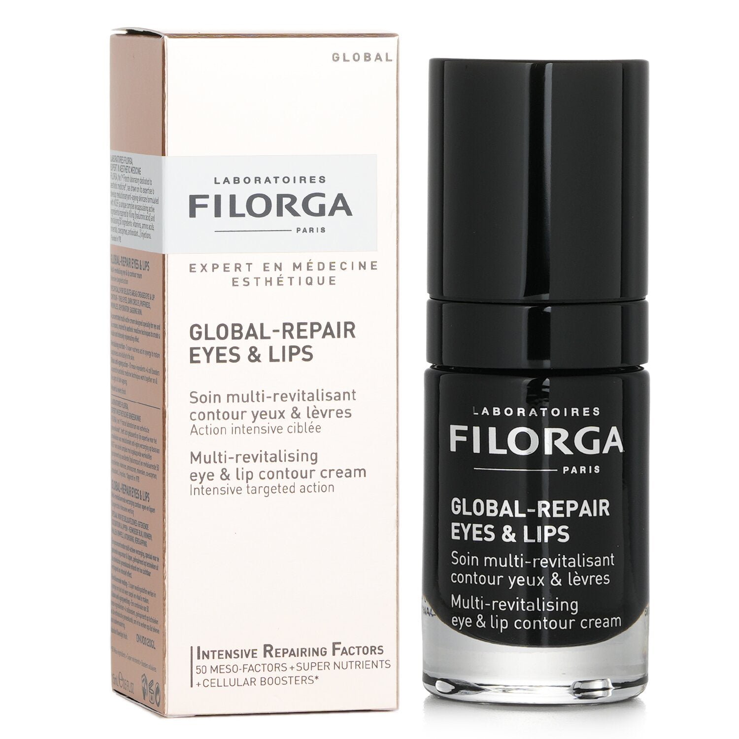 Global-Repair Eyes & Lips Multi-Revitalising Eye & Lips Contour Cream by Filorga - Image 2
