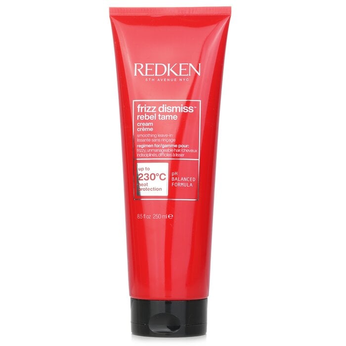 Frizz Dismiss Rebel Tame Leave-In Smoothing Control Cream + Heat Protection 250ml/8.5oz by Redken - Image 1