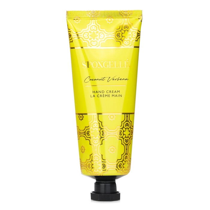 Hand Cream - Coconut Verbena 57g/2oz by Spongelle - Image 1