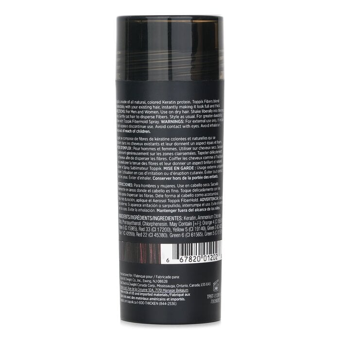 Hair Building Fibers - # Dark Brown 27.5g/0.97oz by Toppik - Image 3