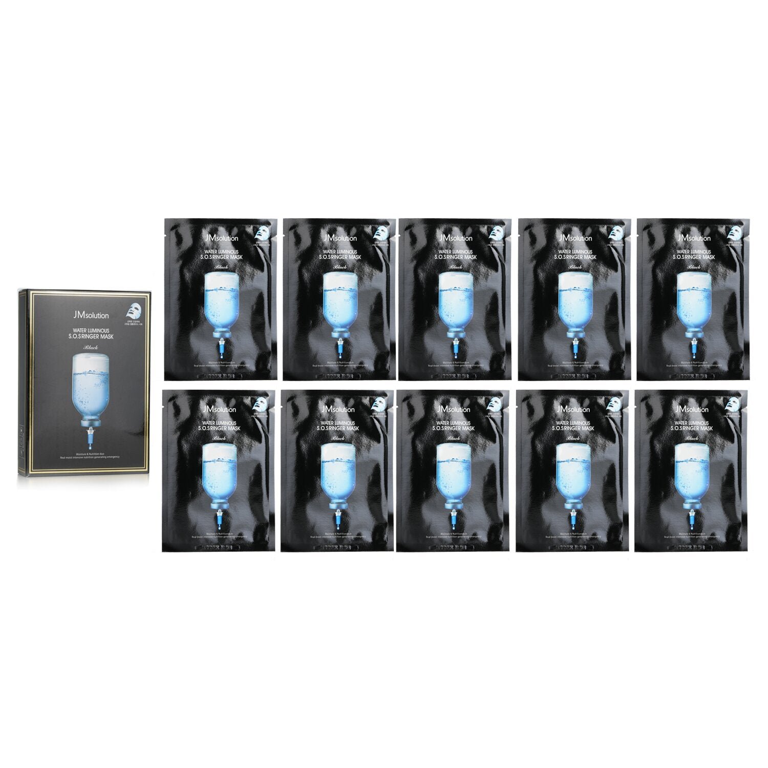 قناع Water Luminous SOS Ringer أسود من JM Solution - صورة 1