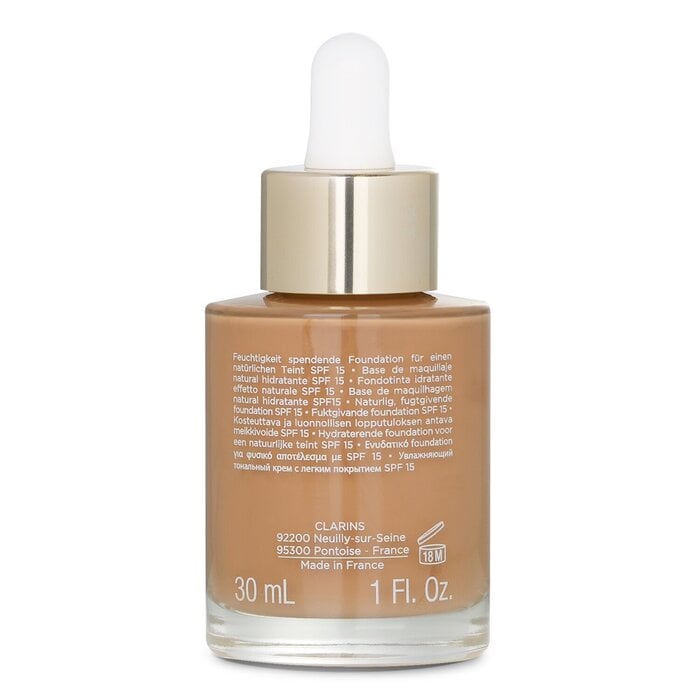 أساس ترطيب طبيعي سكين إليوشن SPF 15 - # 114 Cappuccino من Clarins - صورة 3