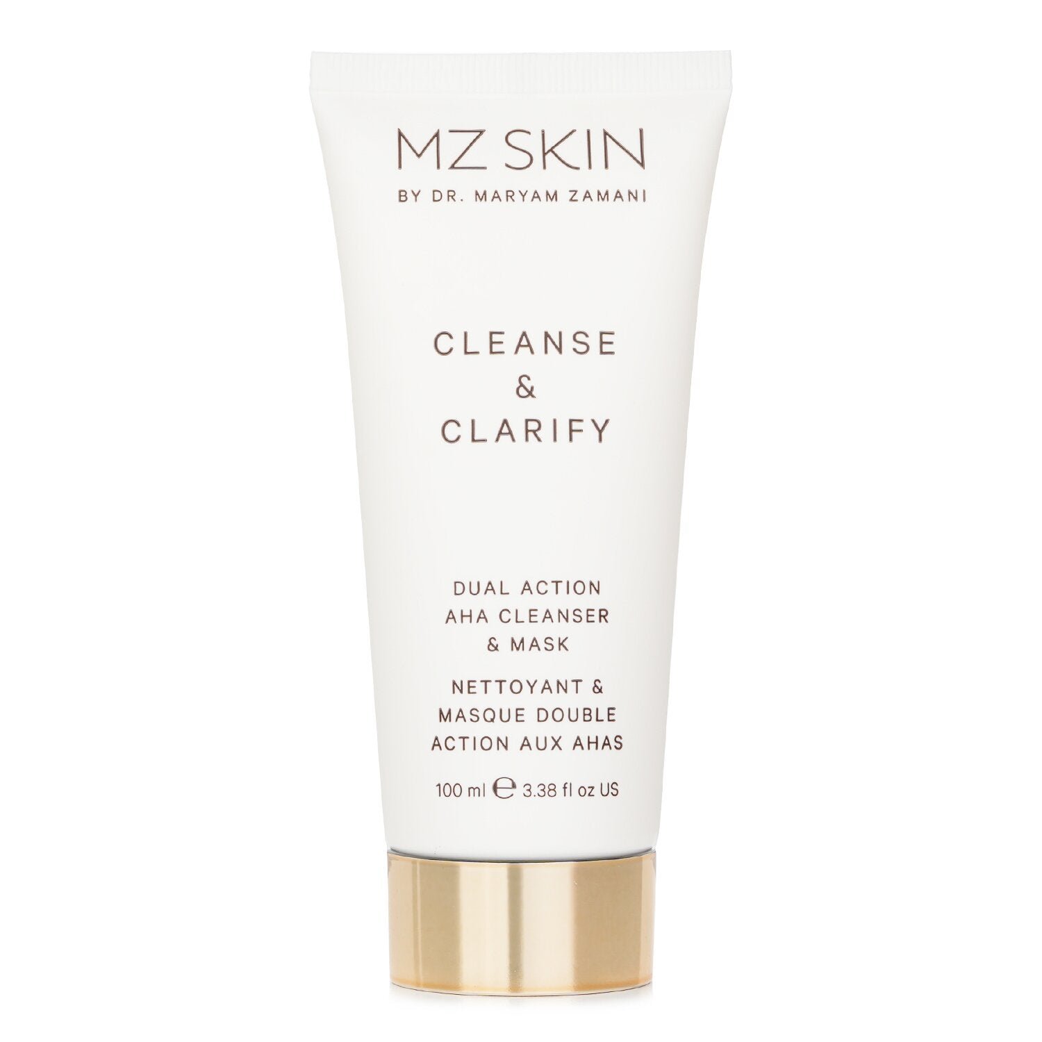 ماسك ومنظف ألفا هيدروكسي ثنائي لتنقية وتنظيف البشرة من MZ Skin - صورة 1