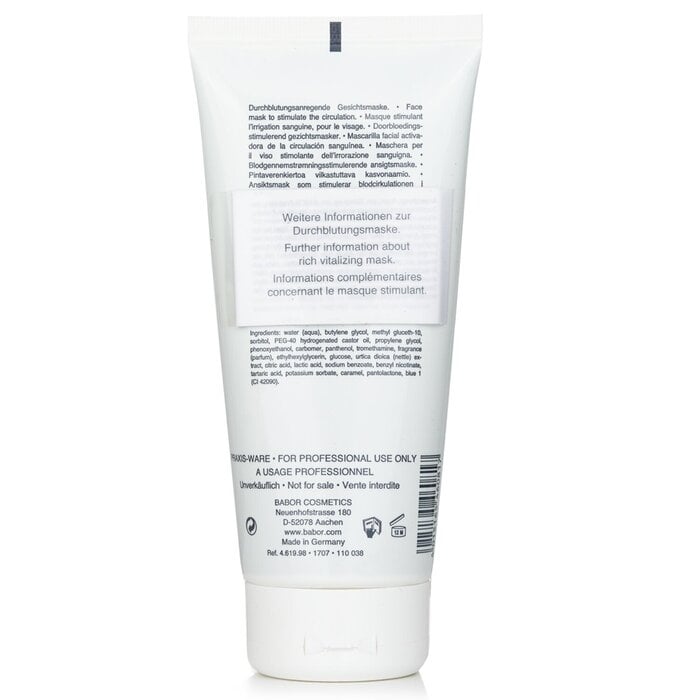 Rich Vitalizing Mask (Random Packaging) 200ml/6.76oz by Babor - Image 6