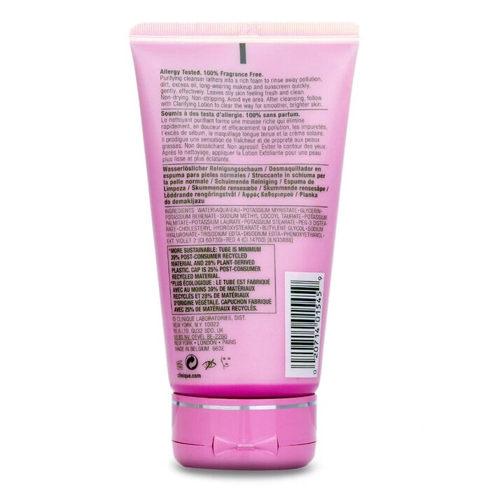 All About Clean Rinse-Off Foaming Cleanser - For Combination Oily to Oily Skin 150ml/5oz by Clinique - Image 3