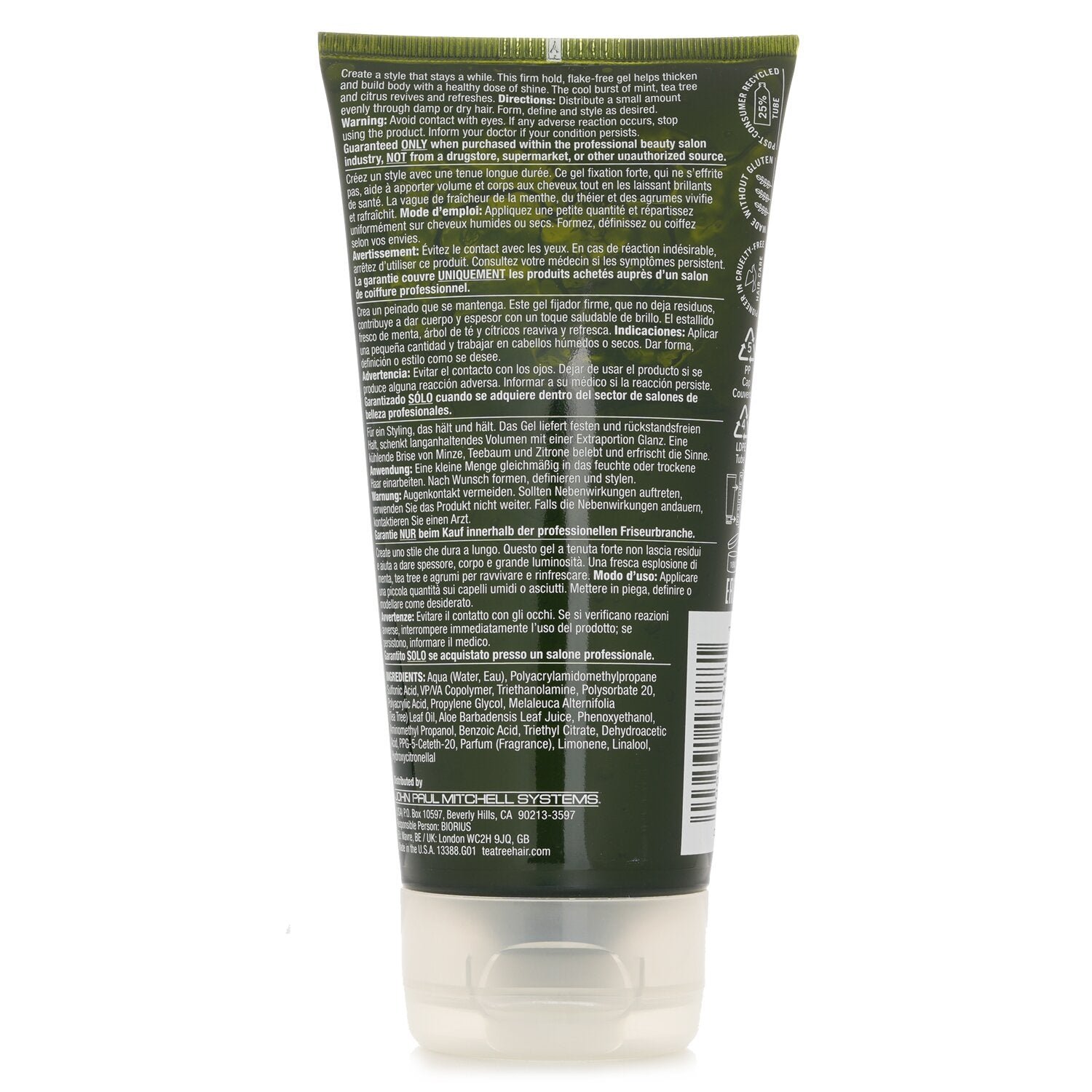 Tee Tree Firm Hold Gel من Paul Mitchell - صورة 3