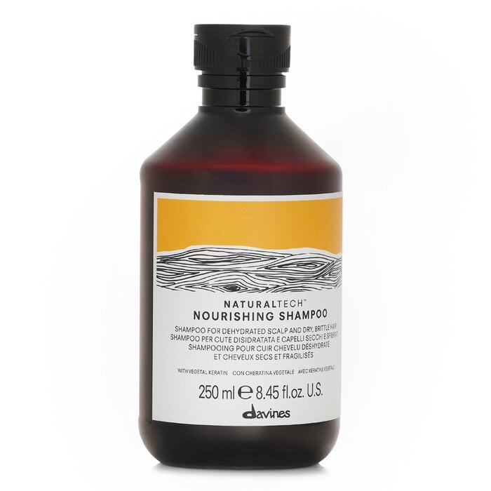 شامبو مغذٍ Natural Tech (لفروة الرأس الجافة والشعر الجاف والمتقصف) 250ml/8.45oz من Davines - صورة 2