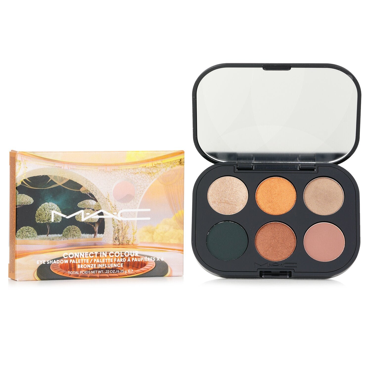 Connect In Colour Eye Shadow (6x Eyeshadow) Palette - # Bronze Influence من MAC - صورة 2