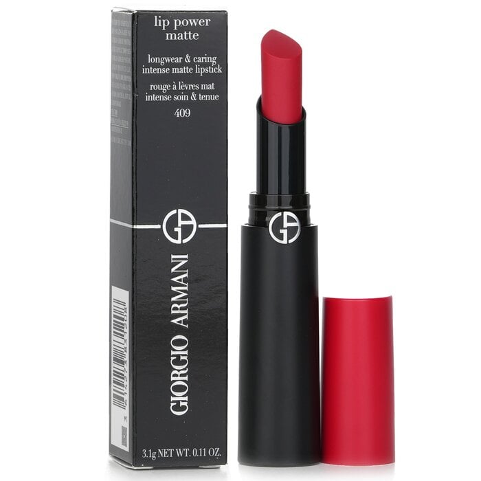 Lip Power Matte Longwear & Caring Intense Matte Lipstick - # 409 Electric 3.1g/0.11oz by Giorgio Armani - Image 2