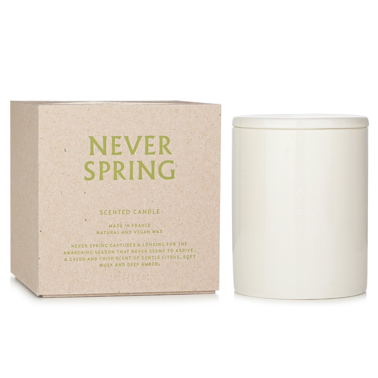 Scented Candle - Never Spring من Bjork & Berries - صورة 2