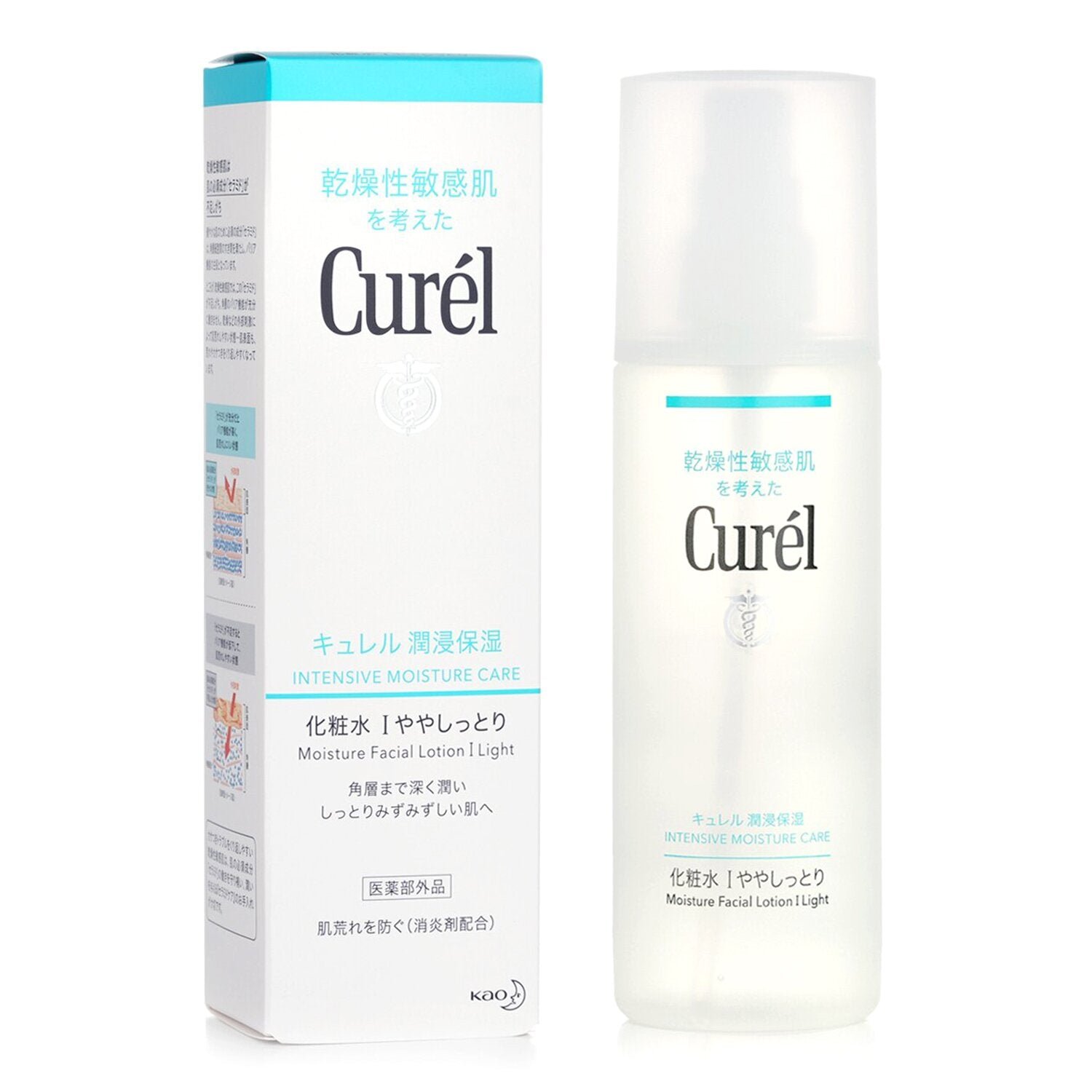 Intensive Moisture Care Moisture Facial Lotion I - Light by Curel - Image 2
