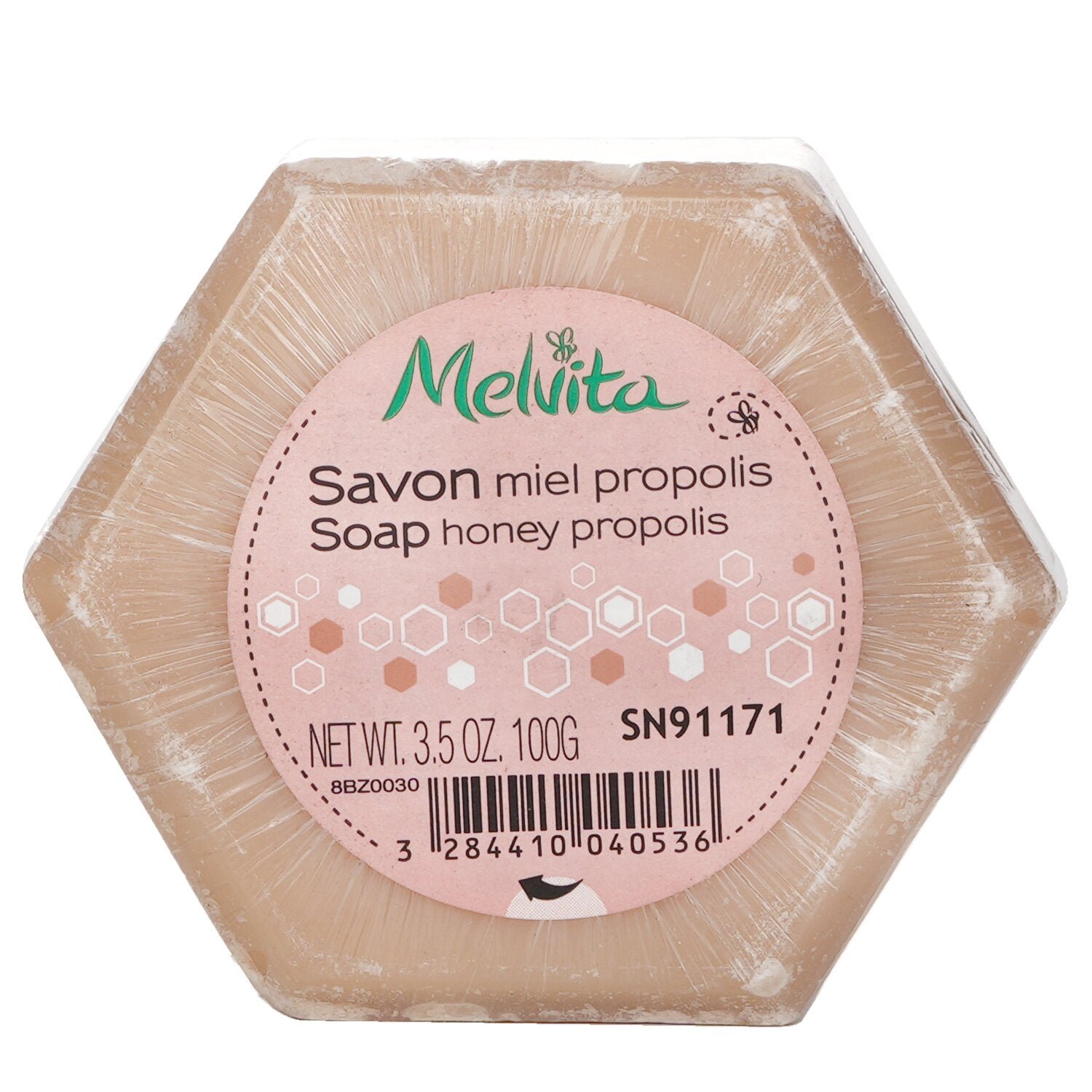 Soap - Honey Propolis by Melvita - Image 1