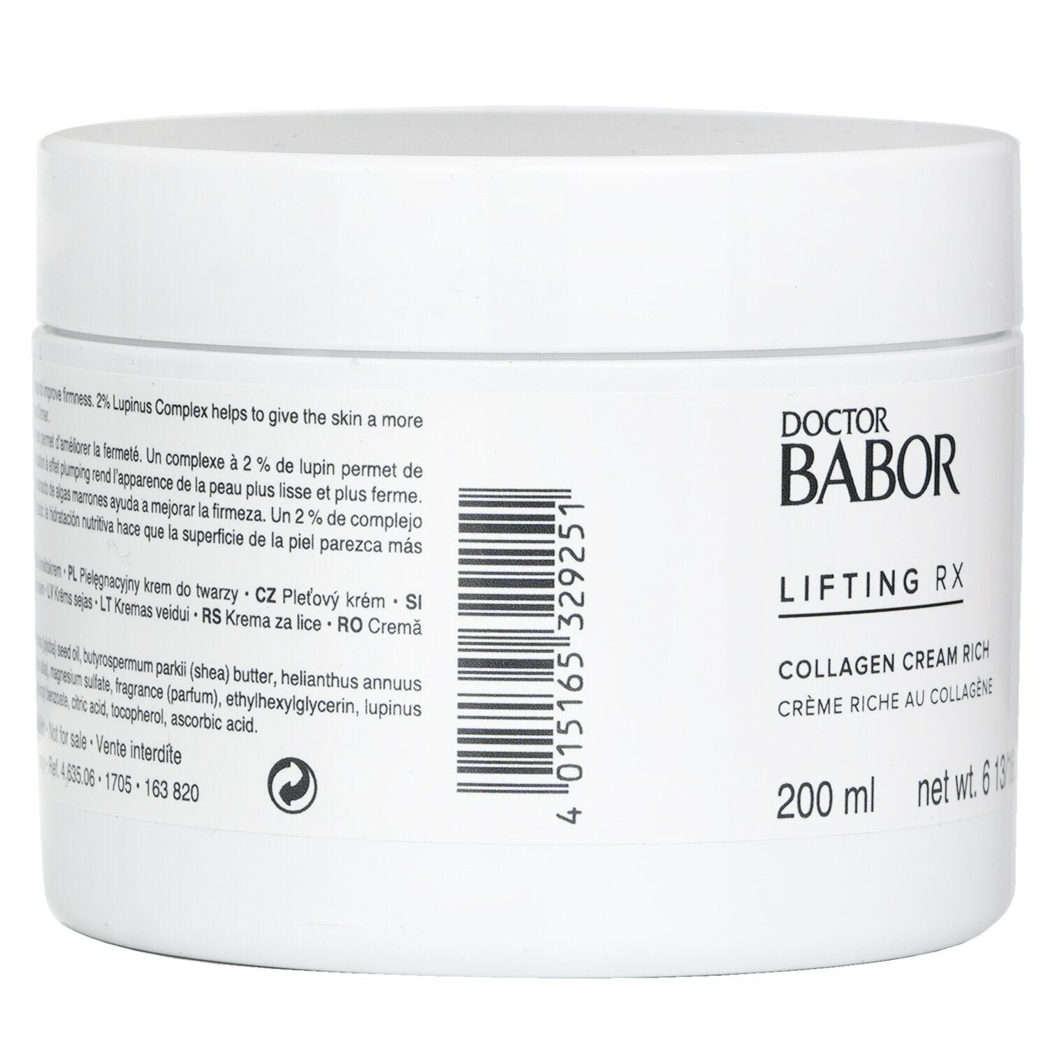 Doctor Babor Lifting Rx Collagen Cream Rich (Salon Size) by Babor - Image 2