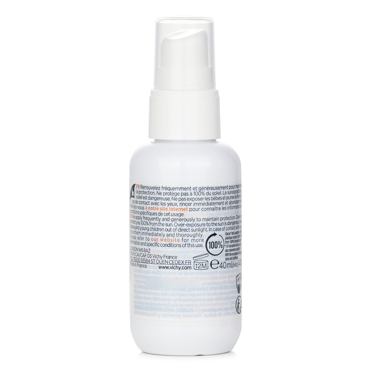 Capital Soleil UV Clear Anti Imperfections Water Fluid SPF 50 (For All Skin Types) by Vichy - Image 3
