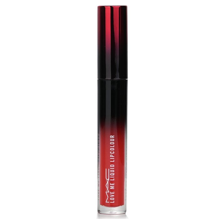Love Me Liquid Lipcolour - # 492 Yeah, I'm Fancy (Intense Red Orange) 3.1ml/0.1oz by MAC - Image 3
