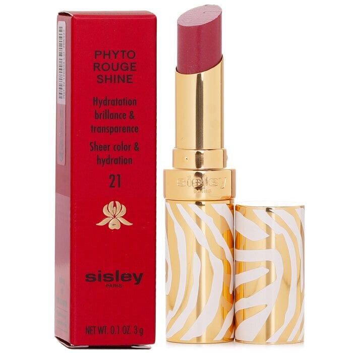 احمر الشفاه Phyto Rouge Shine Hydrating Glossy Lipstick - # 21 Sheer Rosewood 3g/0.1oz من Sisley - صورة 2