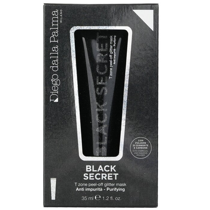 Black Secret T Zone Peel-Off Glitter Mask 35ml/1.2oz by Diego Dalla Palma Milano - Image 2