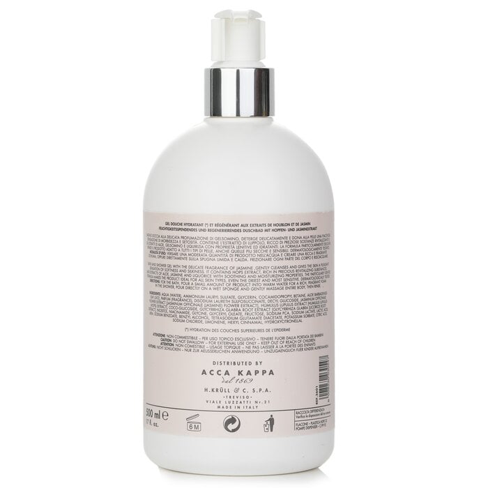Jasmine & Water Lily Bath & Shower Gel 500ml/17oz by Acca Kappa - Image 3