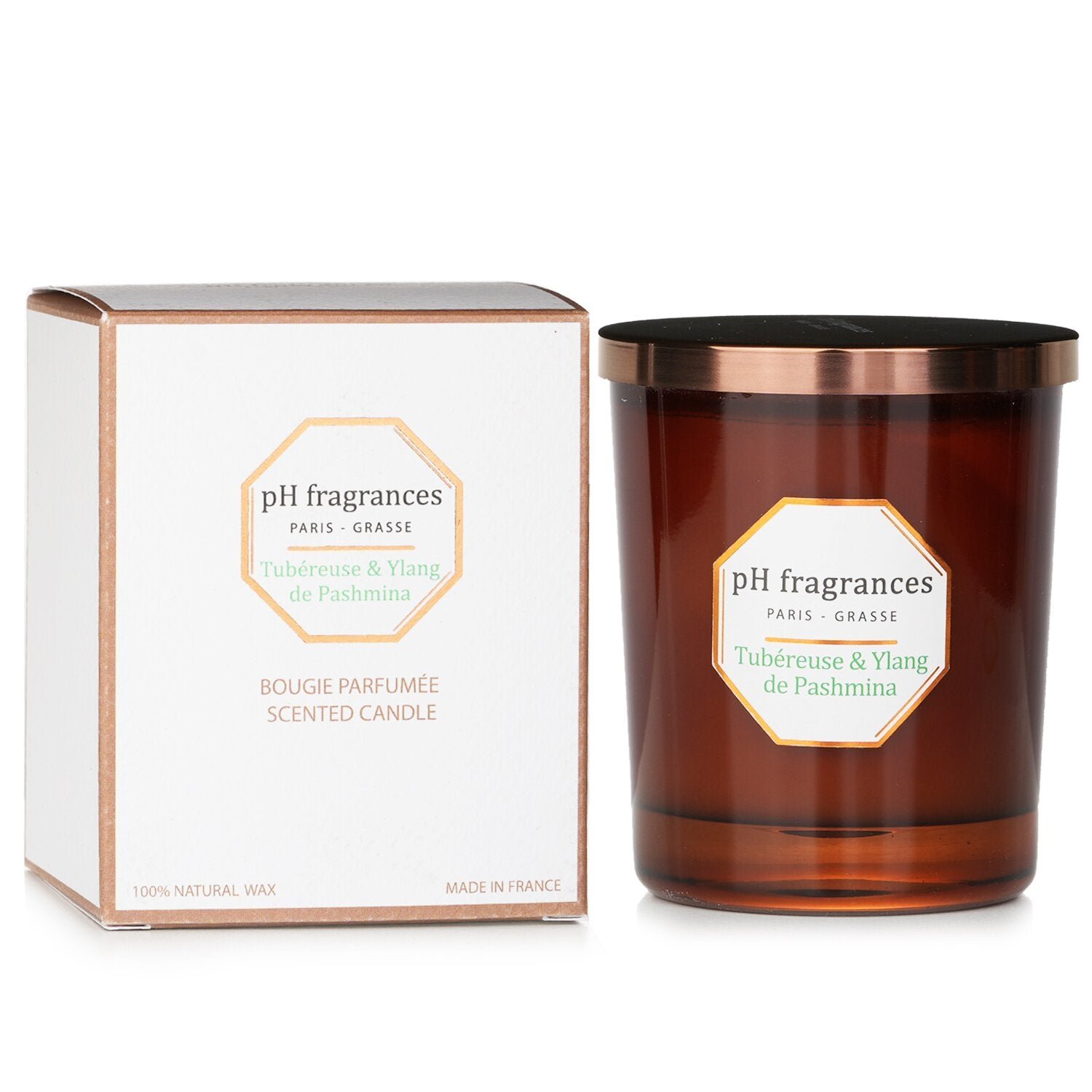 Scented Candle - Tubereuse & Ylang De Pashmina من pH fragrances - صورة 2