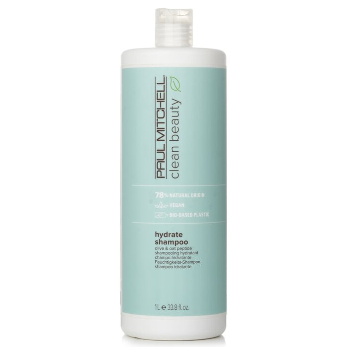 Clean Beauty Hydrate Shampoo 1000ml/33.8oz by Paul Mitchell - Image 1