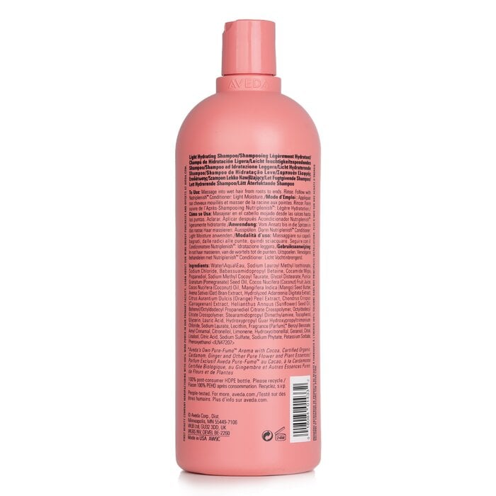 شامبو Nutriplenish - # ترطيب خفيف 1000ml/33.8oz من Aveda - صورة 3
