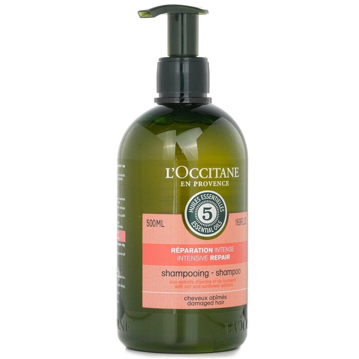 Aromachologie Intensive Repair Shampoo (Dry & Damaged Hair) (Random Packaging) 500ml/16.9oz by L'Occitane - Image 5