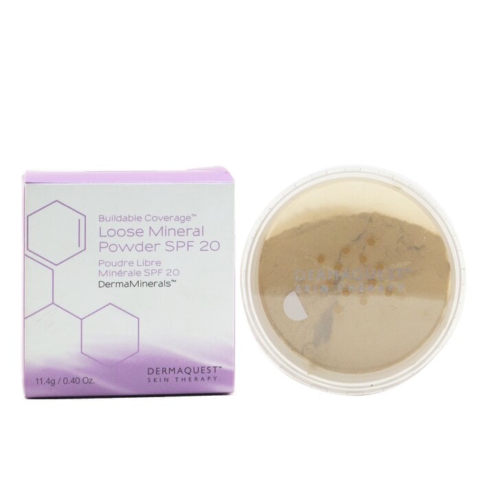 DermaMinerals Buildable Coverage Loose Mineral Powder SPF 20 - # 3W 11.4g/0.4oz by DermaQuest - Image 2