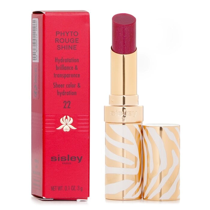 Phyto Rouge Shine Hydrating Glossy Lipstick - # 22 Sheer Raspberry 3g/0.1oz by Sisley - Image 2