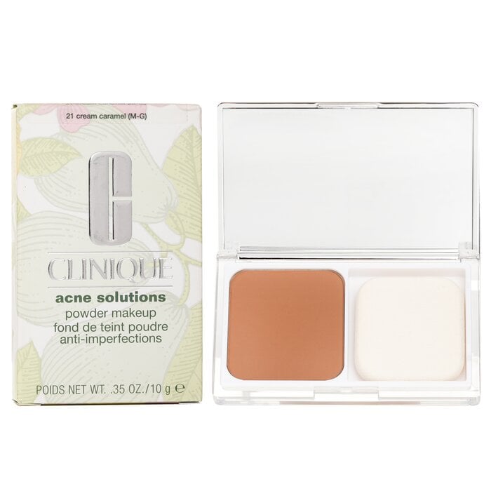 مكياج بودرة Acne Solutions - # 21 كرميل كريمي (M-G) 10g/0.35oz من Clinique - صورة 2