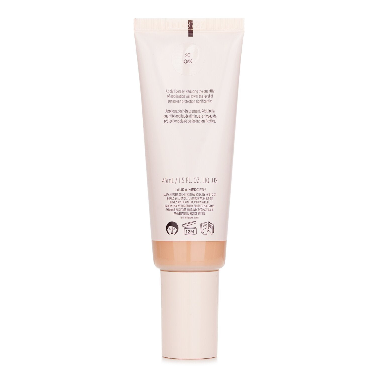 Tinted Moisturizer Natural Dewy - # 2C Oak من Laura Mercier - صورة 3