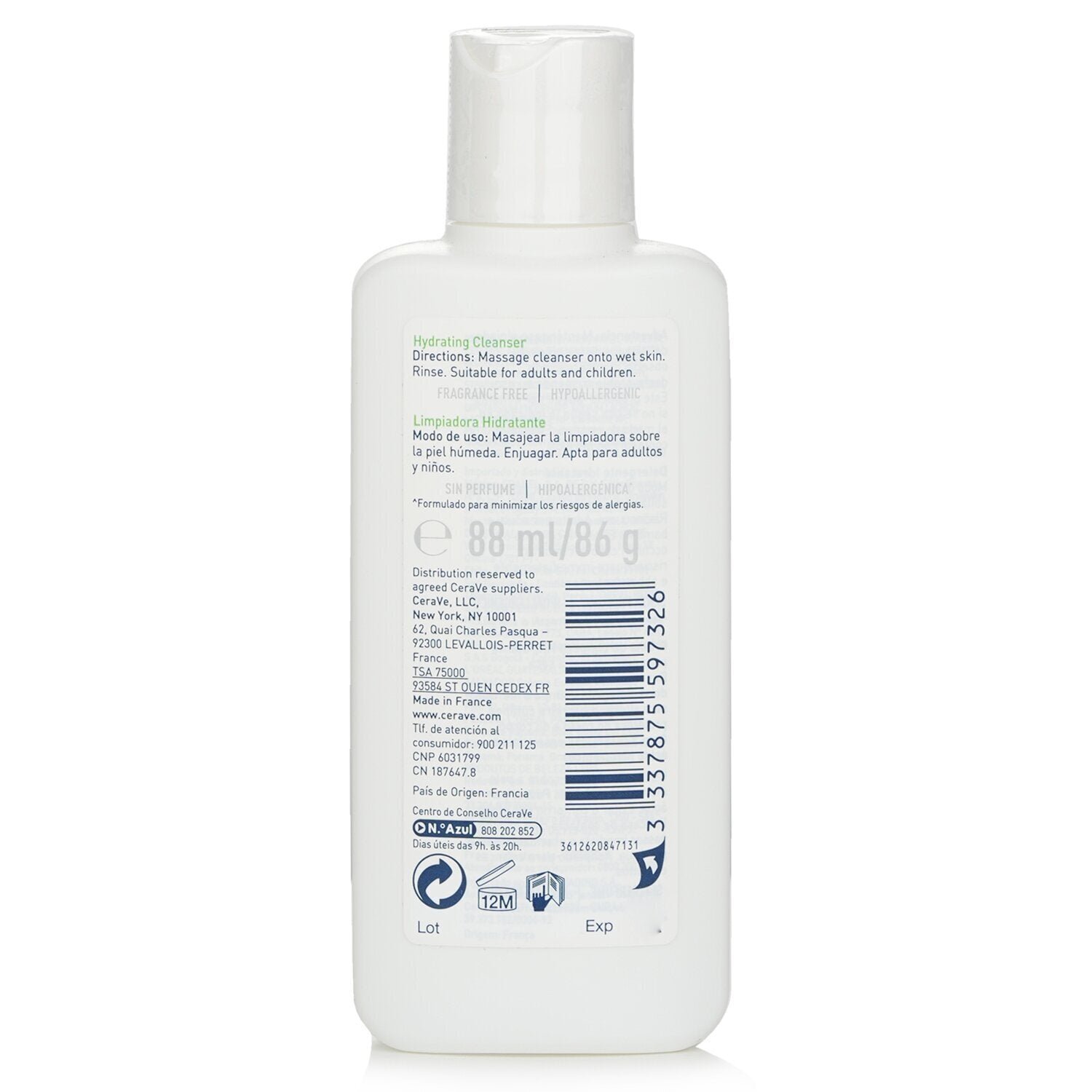 Cerave Hydrating Cleanser Cream For Normal to Dry Skin by CeraVe - Image 3