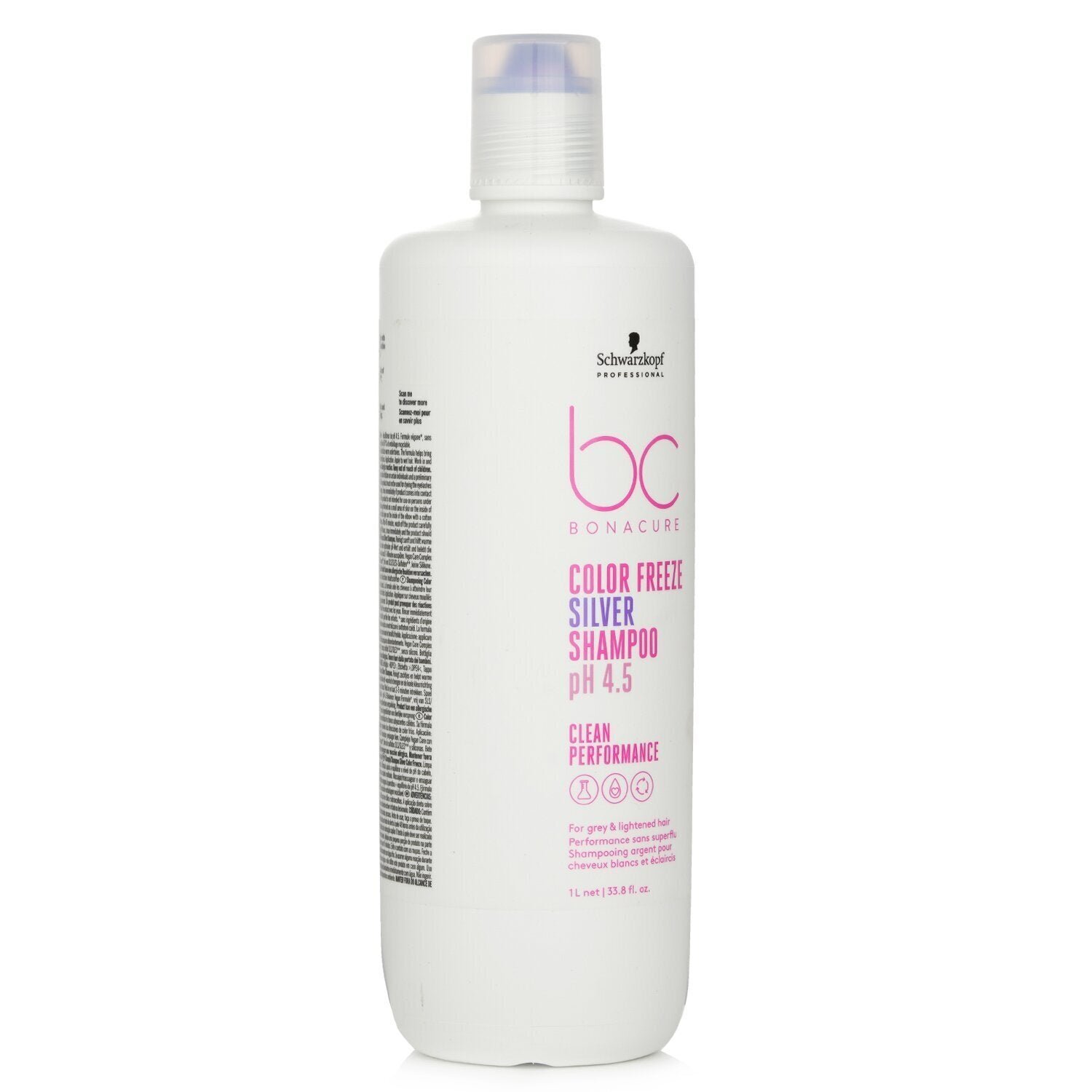 BC Bonacure pH 4.5 Color Freeze Silver Shampoo (For Grey & Lightened Hair) Exp Date:11/30/2025 من Schwarzkopf - صورة 2