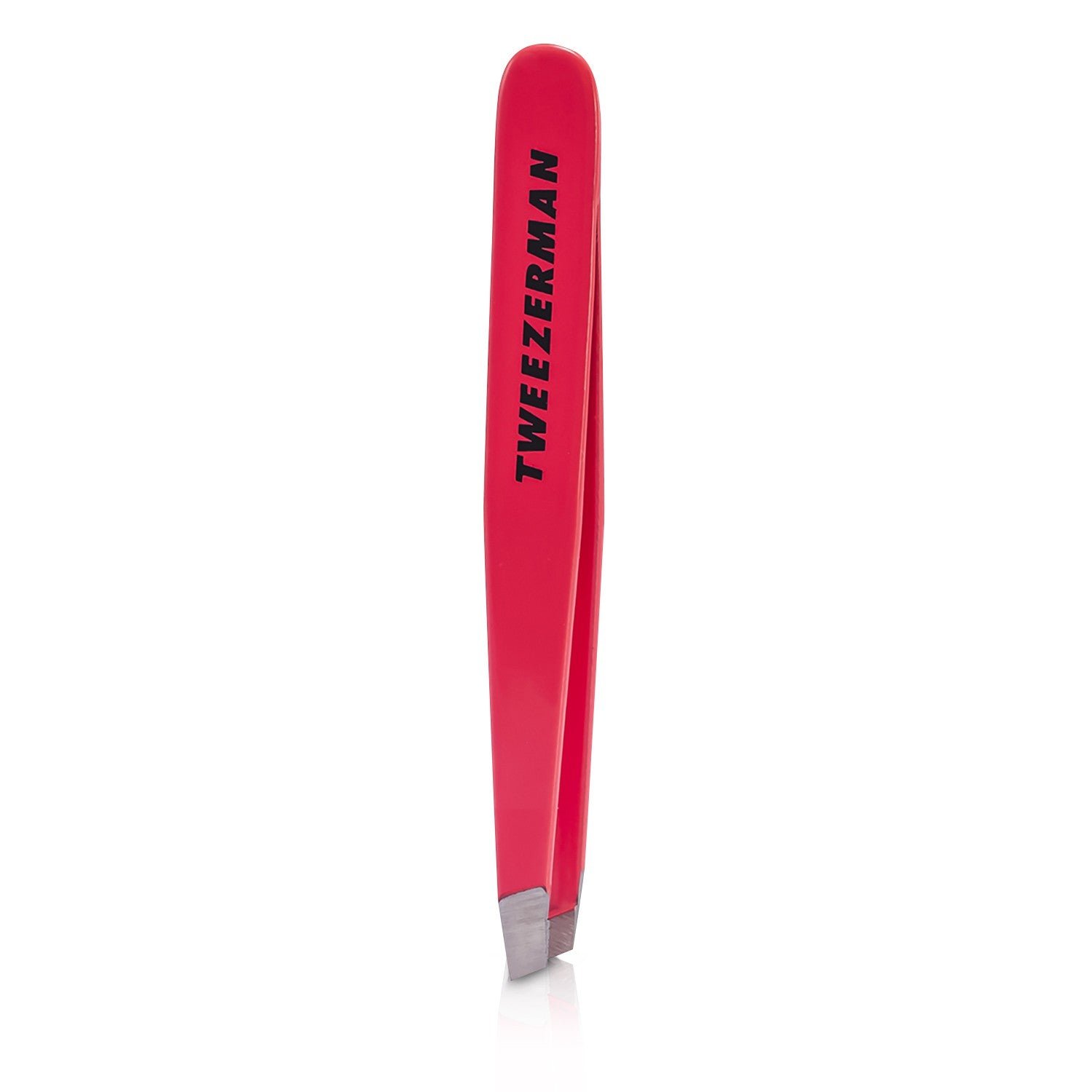 Mini Slant Tweezer - Pink (Studio Collection) by Tweezerman - Image 2