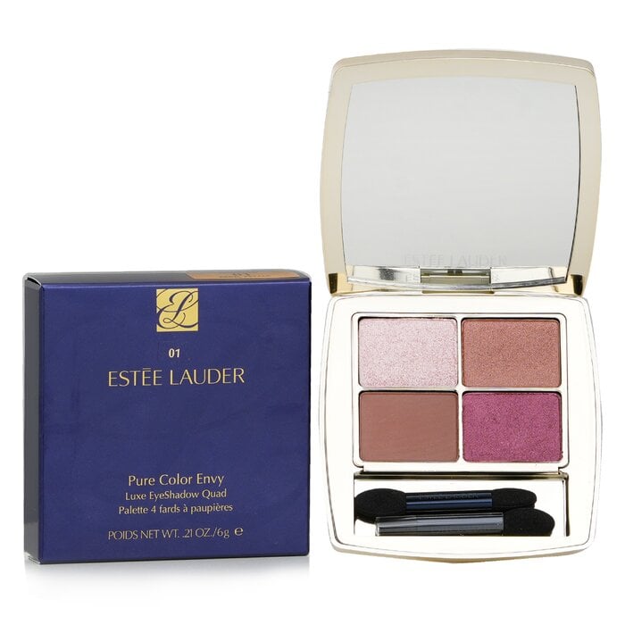 رباعي ظل عيون فاخر لون نقي الغيرة رقم 01 باقة ثورية 6g/0.21oz من Estee Lauder - صورة 2