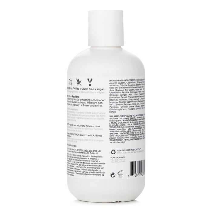 Blonde Pop Purple Toning Conditioner 236ml/8oz by IGK - Image 3