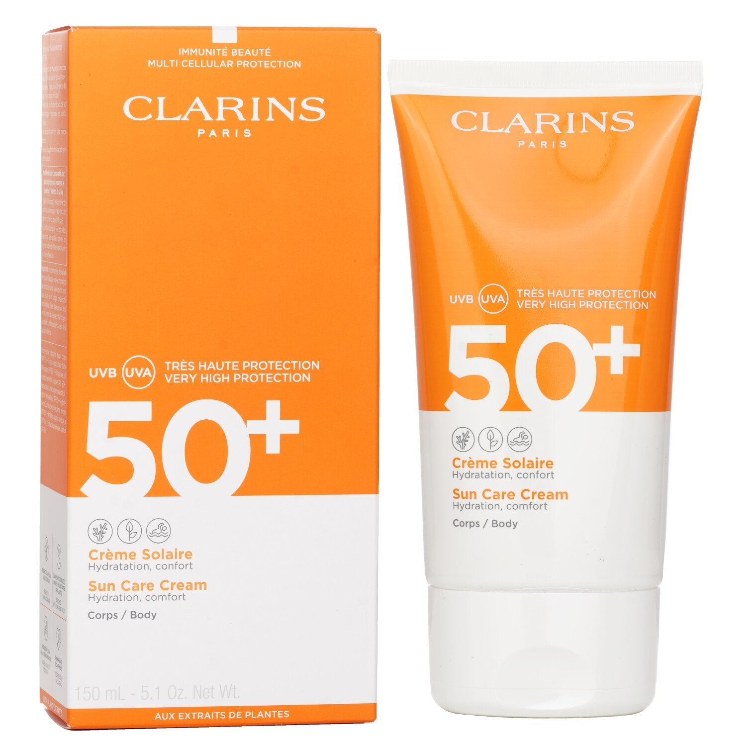 كريم للجسم للعناية الشمسية SPF 50 من Clarins - صورة 2
