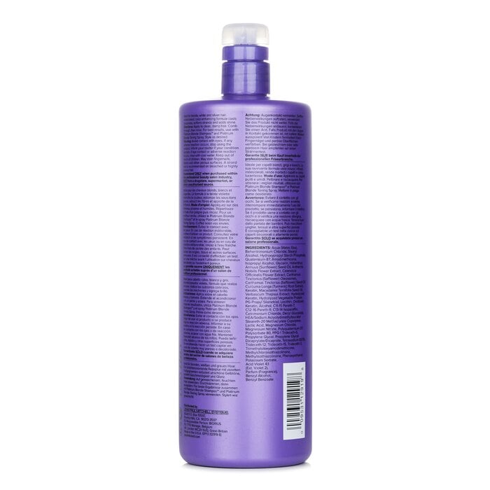 بلسم بلاتيني أشقر (يبرد النحاس - يزيل الدفء) 1000ml/33.8oz من Paul Mitchell - صورة 3