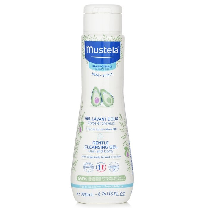 Gentle Cleansing Gel - Hair & Body 200ml/6.76oz by Mustela - Image 1