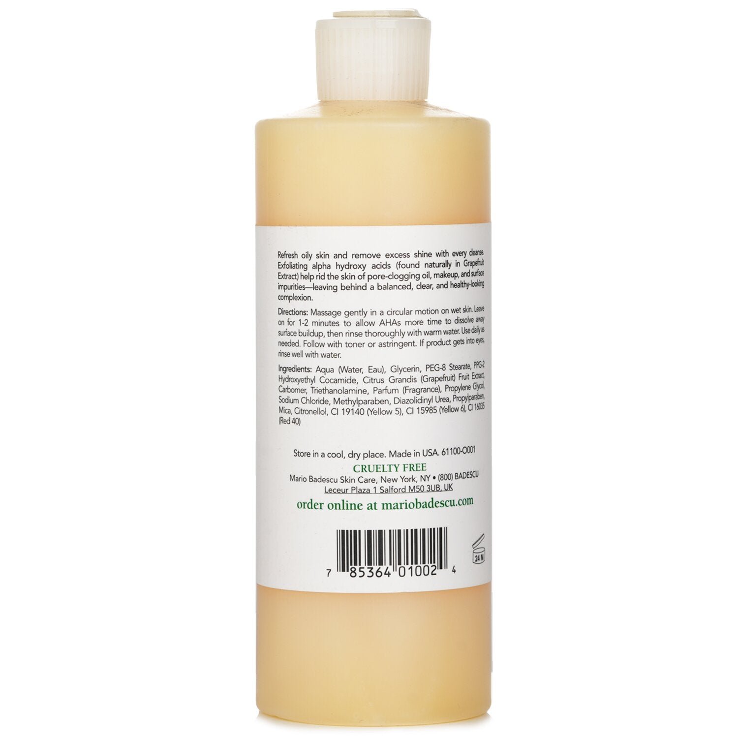 جل نباتي للوجه - للبشرة المختلطة/الزيتية من Mario Badescu - صورة 3