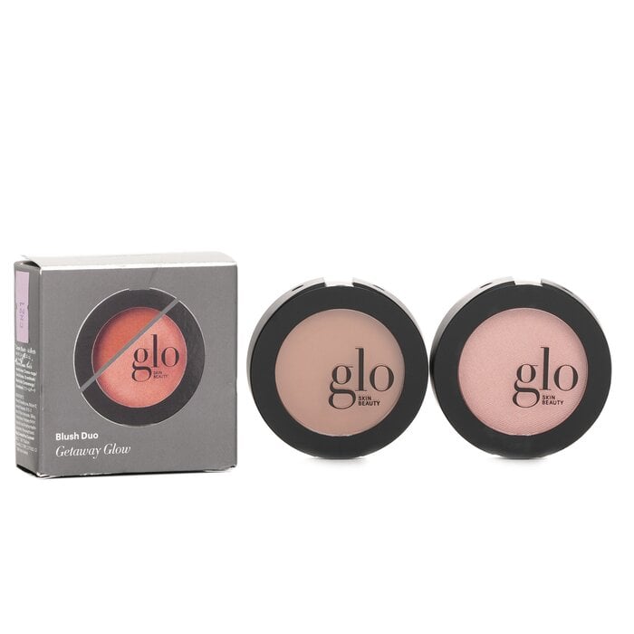 Blush Duo (1x Blush + 1x Cream Blush) - # Getaway Glow 2x3.4g/0.12oz by Glo Skin Beauty - Image 1