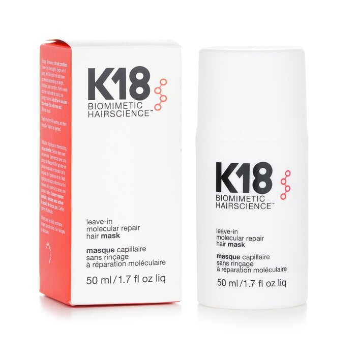 Leave-In Molecular Repair Hair Mask 50ml/1.7oz by K18 - Image 2
