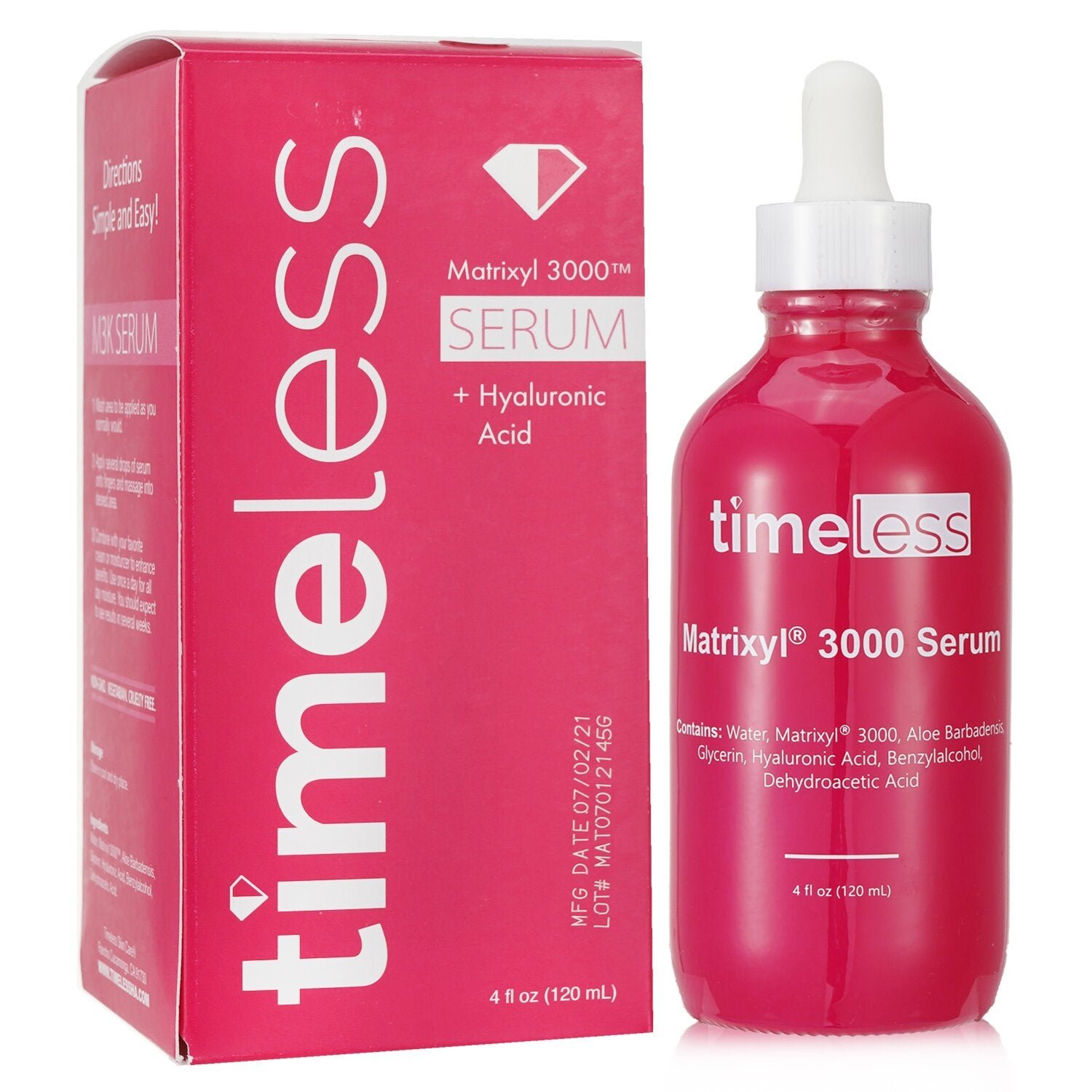 سيرم + حمض الهيالورونيك Matrixyl 3000 (عبوة احتياطية) من Timeless Skin Care - صورة 2