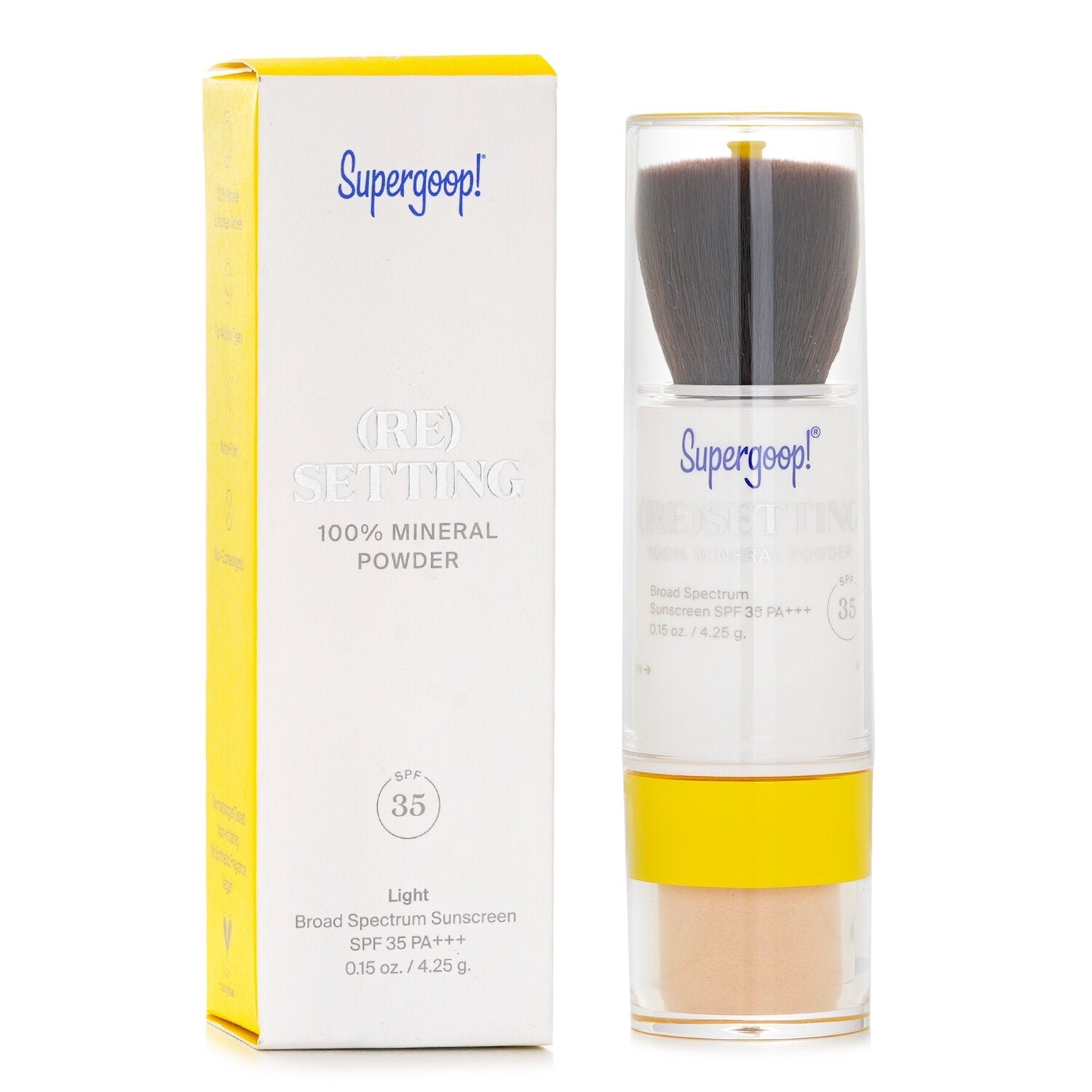 Resetting Mineral Powder SPF 35 - # Light من Supergoop - صورة 2