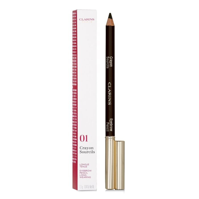 قلم حواجب - #01 بني غامق من Clarins - صورة 2