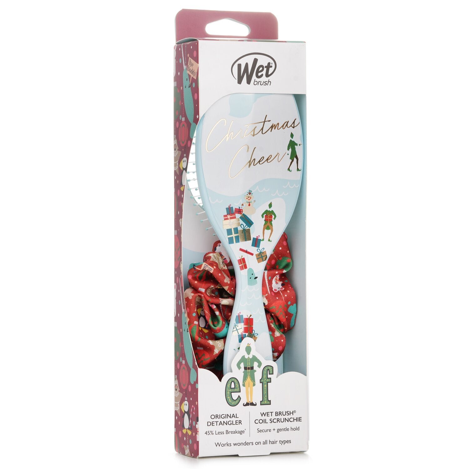 Original Detangler Elf + Scrunchie Hair Brush by Wet Brush - Image 2
