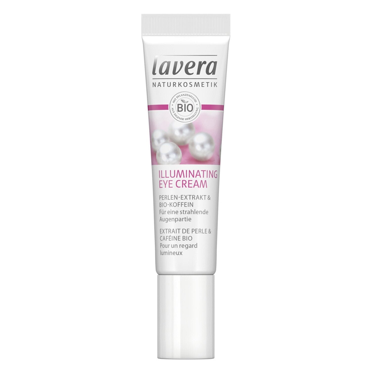 Organic Pearl Extract & Caffeine Illuminating Eye Cream by Lavera - Image 1