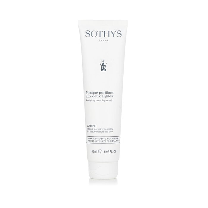 Purifying Two-Clay Mask (Salon Size) 150ml/5.07oz by Sothys - Image 1