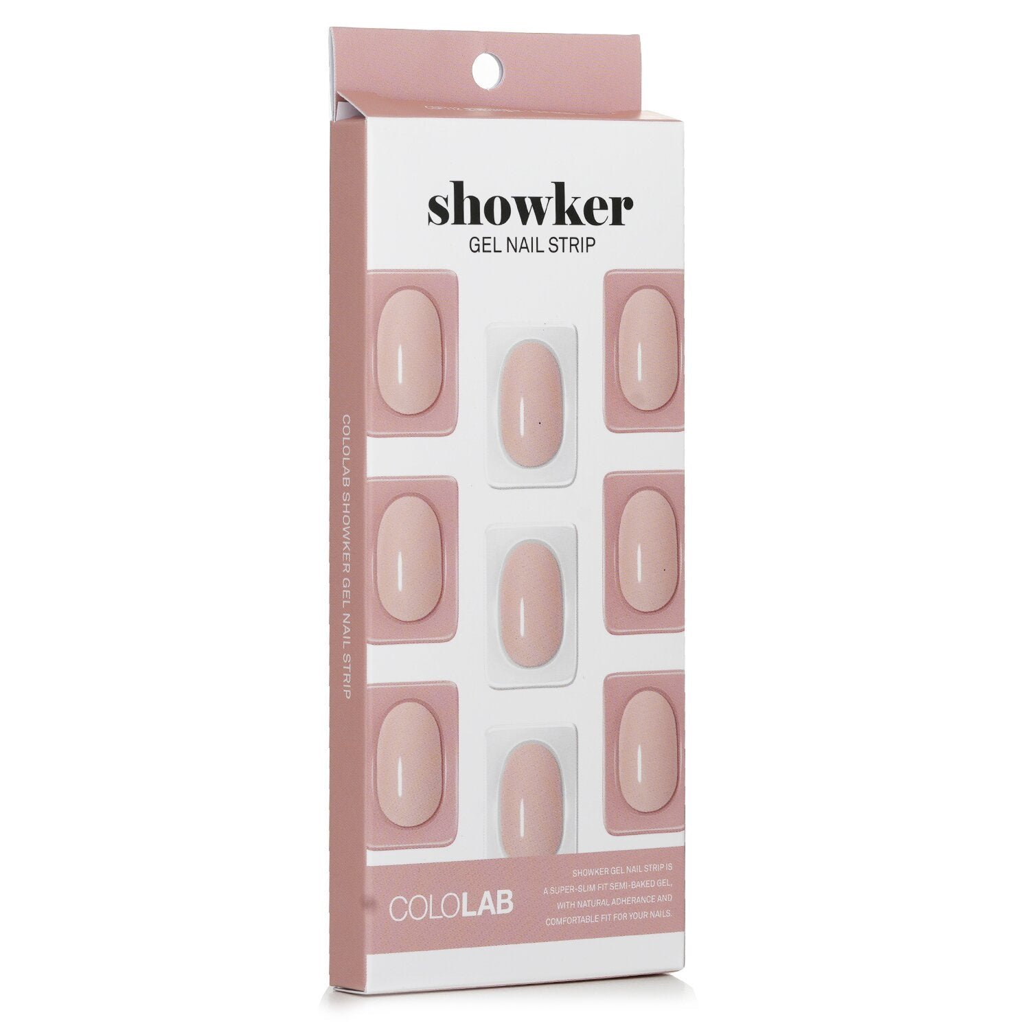 Showker Gel Nail Strip # CSF112 OH Baby Pink by Cololab - Image 2
