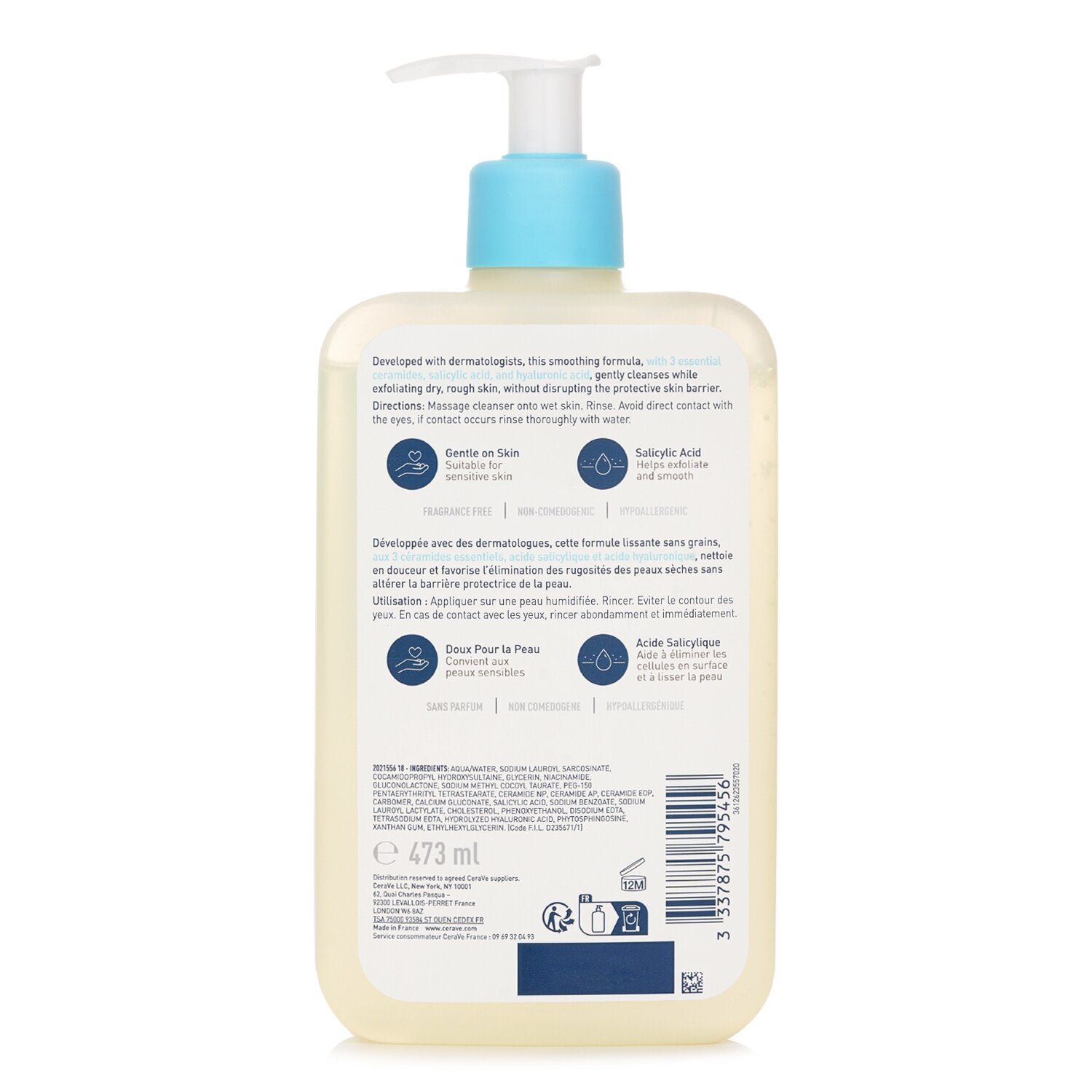 SA Smoothing Cleanser (Random Packaging) by CeraVe - Image 3