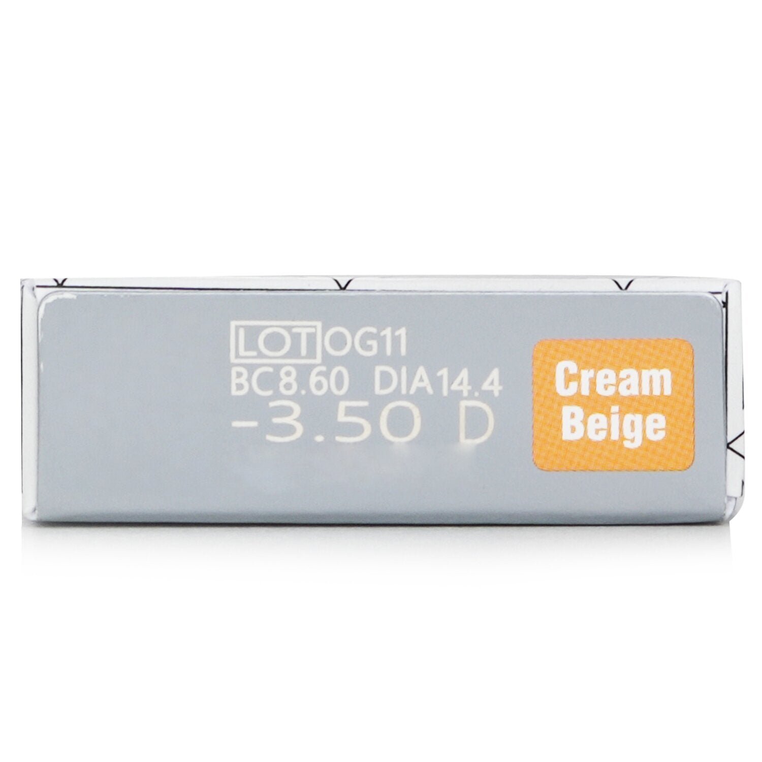 Lilmoon Cream Beige 1 Day Color Contact Lenses - - 3.50 by Pia - Image 2